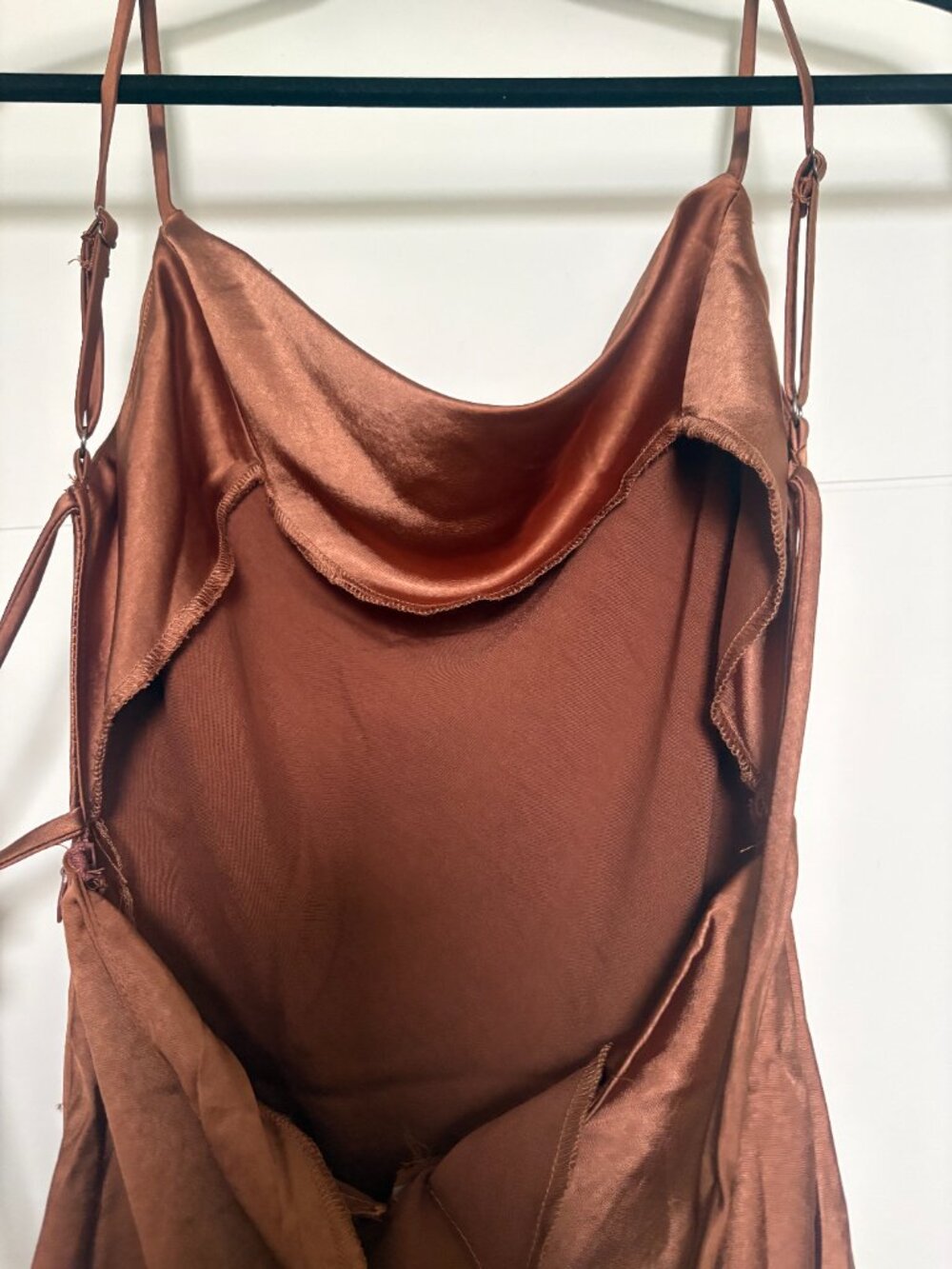 NWT Princess Polly Alfie Mini Dress, Brown size 2 - Picture 15 of 15